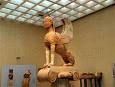 Δελφοί, εξωτερική άποψη του αρχαιολογικού μουσείου Δελφών