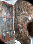 Ηπειρος, νομός Ιωαννίνων, Μονοδένδρι, Μονή Αγίας Παρασκευής, αγιογραφίες από το εσωτερικό της Μονής