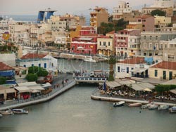 Πανοραμική άποψη του Αγίου Νικολάου στην Κρήτη