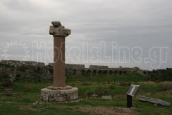 The square of Arms in the fortress of Methoni